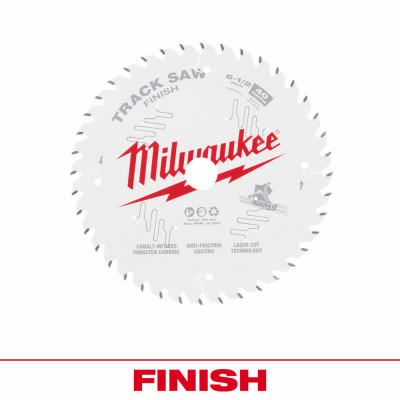 Finish Track Circular Saw Blade, 40 Teeth, 6-1/2 In.