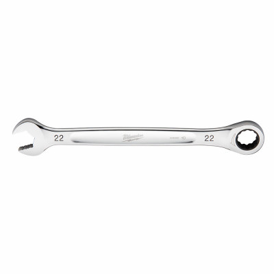 Ratcheting Metric Combination Wrench, 22mm