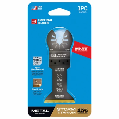 Starlock Storm Titanium Metal Oscillating Multi-Tool Blade, 1-3/4 In.