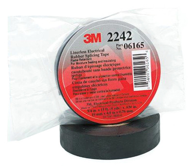 Linerless Electrical Splicing Tape, Medium-Grade, .75 In. x 15 Ft.