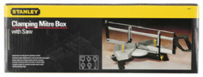 Contractor-Grade Clamping Mitre Box & Saw