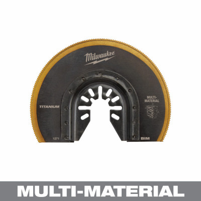 Open-Lok Oscillating Multi-Tool Segmented Blade, Titanium Enhanced Bi-Metal, 3-1/2 In.