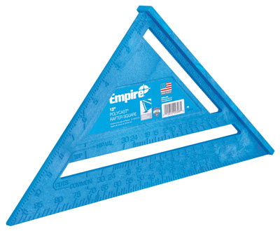 Rafter Square, Polycast, 12 In.