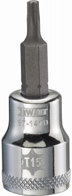 T15 Star Torx Socket, 3/8 In. Drive