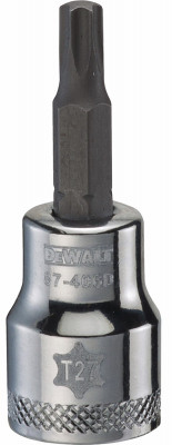 T27 Star Torx Socket, 3/8 In. Drive