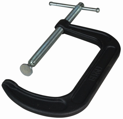 C-Clamp, Drop-Forged, 6 In.