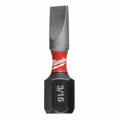 Shockwave 3/16 In. Slotted Impact Bits, 2-Pk.