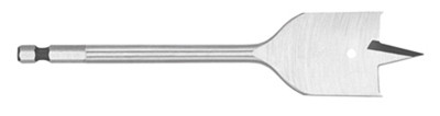 Wood Boring Spade Drill Bit, 1 x 16 In.