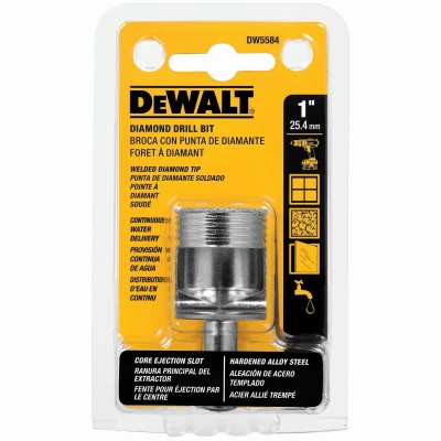 Diamond Tip Tile Drill Bit, 1 In.