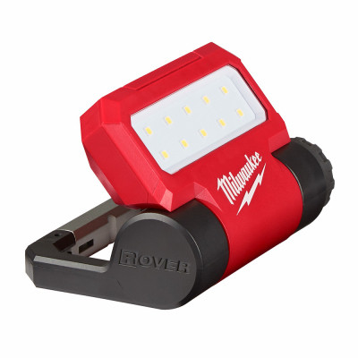 Rover Pivoting Flood Light, USB Rechargeable RedLithium Battery