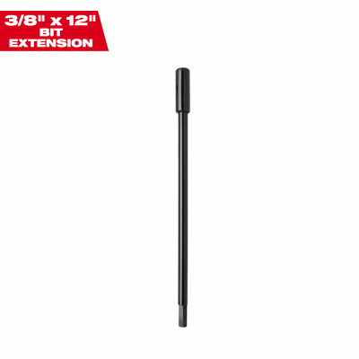 Hex Shank Extension, 3/8 x 12 In.