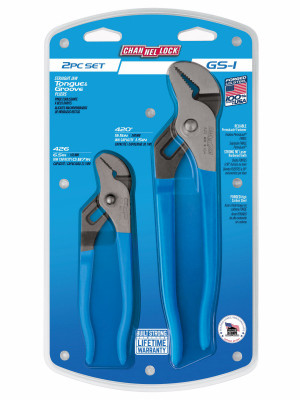 2-Pc. Pliers Set, 9-1/2 & 6-1/2-In.
