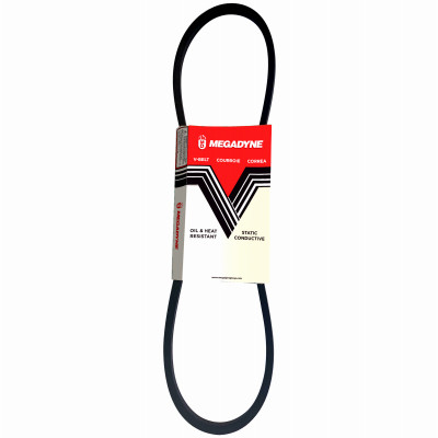 Industrial V-Belt, Black Rubber, 5/8 x 30 In.