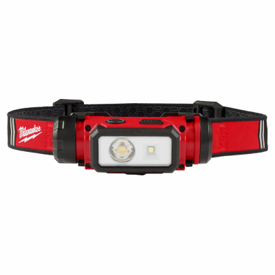 Hard Hat Headlamp, USB Rechargeable RedLithium Battery