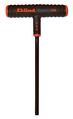 Power Hex T-Handle Key, 1/4-In.
