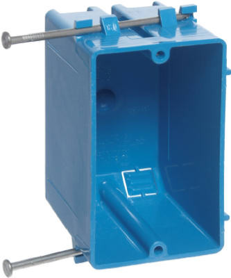 Single Gang New Work Switch & Outlet Box