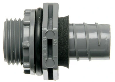 Straight Non-Metallic Liquid Tight Connector, 1/2-In.