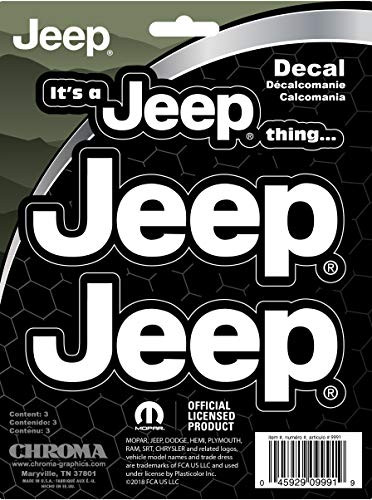 Jeep Thing Stick Onz Decal