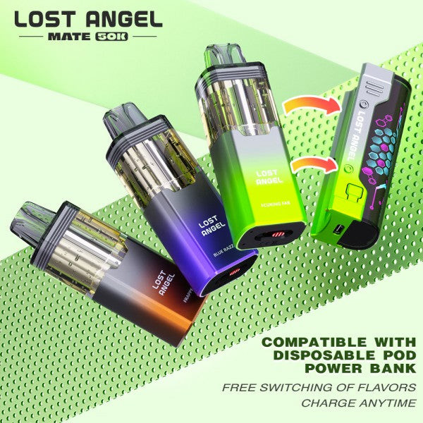 Pod Disposable Vape For Sale Coffee Vape Flavors - Best Coffee Disposable  Vapes | Vapesourcing Lost Angel Mate 50k Puffs