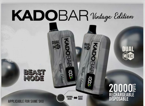 KADO BAR 5% VINTAGE EDITION 20K PUFFS DISPOSABLE DEVICE