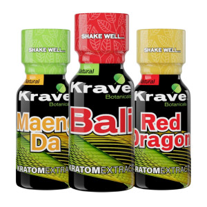 KRAVE KRATOM SHOTS - 12CT BOX