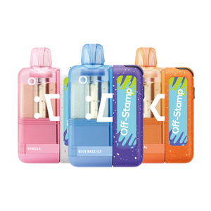 OFF-STAMP X-CUBE CRYSTAL DISPOSABLE VAPE KIT 35K PUFFS - PACK OF 5