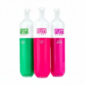 FLUM ZERO DISPOSABLE VAPE 8ML 0% NIC 3000 PUFFS - PACK OF 10