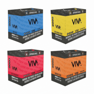 VIVA DISPOSABLE DEVICE 2ML 5% NIC 500 PUFFS - PACK OF 10