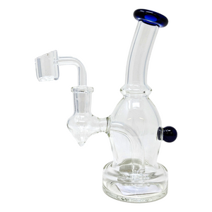 7" ASSORTED LIFTED CYLINDER WATER PIPE RIG - [MRJ21-E]