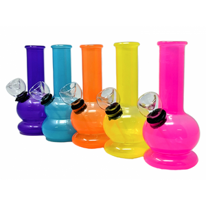 5'' GLASS ON RUBBER WATER PIPE - [RJA60]