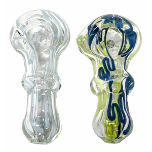 3" SLYME ROD ART SINGLE RIM HAND PIPE (PACK OF 2) - [RKD13]