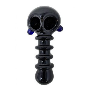 5" GAS MASK PIPE BLACK TUBING HANDPIPE - [AM341]