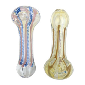 3" WORK SPOON HAND PIPE - ASSORTED PACK OF 2