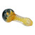 3.5" HIGH GRADE HONEY COMB SPIRAL FUMED SPOON HAND PIPE - ASSORTED