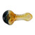 3.5" HIGH GRADE HONEY COMB SPIRAL FUMED SPOON HAND PIPE - ASSORTED