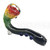 6.5" HIGH GRADE RASTA FRIT MARLEY SHERLOCK HAND PIPE - ASSORTED