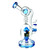 12" MUSHROOM VALLEY GLASS WATER PIPE BY LOOKAH GLASS [WPC741]