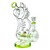 11.5" MULTI SPIKE SPIRAL INLINE PERC RECYCLER WATER PIPE BY LOOKAH GLASS [WPC762]