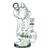 11.5" MULTI SPIKE SPIRAL INLINE PERC RECYCLER WATER PIPE BY LOOKAH GLASS [WPC762]