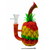 7" PINEAPPLE SILICONE WATER PIPE [SWP495]