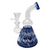6" MINI CONICAL RAKE SHOWERHEAD PERC BUBBLE NECK BEAKER WATER PIPE - [SG2665]