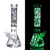 14" GLOW IN THE DARK EGYPTIAN PYRAMID BEAKER WATER PIPE BY CHILL GLASS [JLB91]