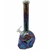 12" I MAN HEAD SOFT GLASS WATER PIPE - GLASS ON GLASS BY ATTA GLASS [E1120G]