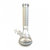 14" GITD CHECKERED DESIGN BEAKER WATER PIPE 14MM FEMALE [CZS1020]