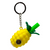 PINEAPPLE SILICONE ASSORTED COLORS HAND PIPE WITH KEY CHAIN [SHP005]