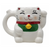HIGH POINT CERAMIC LUCKY CAT MUG HAND PIPE - [MYX16-20]