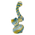 4.5" SWIRL ART BUBBLER HAND PIPE - 2 PACK [RJA81]
