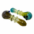4.5" DOUBLE RIM FRIT ART HAND PIPE (PACK OF 2) - [ZD134]