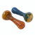 3" LATACHINO ART GOLD FUMED DOT HEAD HAND PIPE (PACK OF 2) - [RJA37]