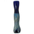 3" ASSORTED WAVY SWIRL RIBBON TRANSPARENT BOWL CHILLUM HAND PIPE - (PACK OF 2) [RKP261]